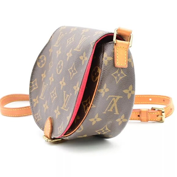 LOUIS VUITTON LV Tambourine Shoulder Bag Monogram Leather Brown M51179 18YE559 - Picture 2 of 15